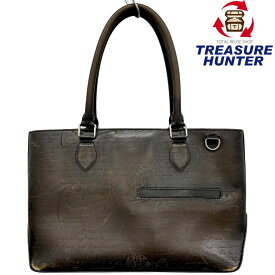 Berluti トゥジュール トートバッグ A1210P ブラウン ベルルッティ 【101079325008】