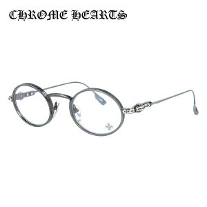 クロムハーツ メガネフレーム 伊達メガネ CHROME HEARTS HONEY DIPPED PWR 48サイズ CHクロス オーバル型 ユニセックス メンズ レディース
