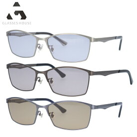 グラスハウス サングラス 【スクエア型】 GLASSES HOUSE GHS9303 全3カラー 58サイズ ユニセックス メンズ レディース UVカット 紫外線 プレゼント