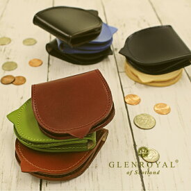 グレンロイヤル 小銭入れ GLENROYAL 03-6146 全8カラー ブライドルレザー BRIDLE LEATHER SLIM COIN TRAY PURSE メンズ コインケース レザー（革） メンズ ギフト プレゼント