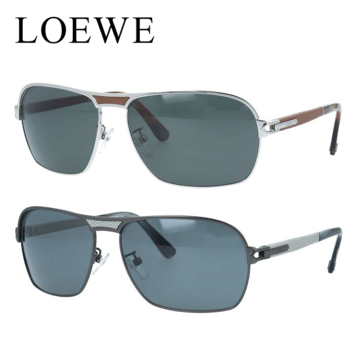 楽天市場】【国内正規品】ロエベ サングラス スクエア型 LOEWE SLW456M  