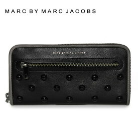 マークバイマークジェイコブス 財布 MARC BY MARC JACOBS 長財布 MBMJ M0006020 Black Multi ブラック Luna Studs Slim Zip Around Color 002 レディース ラッピング無料 プレゼント プレゼント