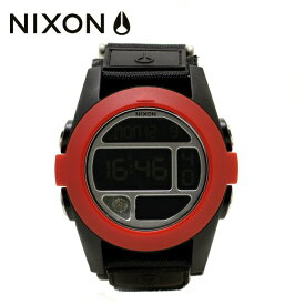 【国内正規品】ニクソン 腕時計 NIXON ウォッチ NA489760-00 NIXON BAJA: ALL BLACK/RED メンズ レディース ギフト プレゼント