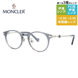 モンクレール メガネフレーム 伊達メガネ アジアンフィット MONCLER ML5115-D 020 46サイズ オーバル型 ユニセックス メンズ レディース