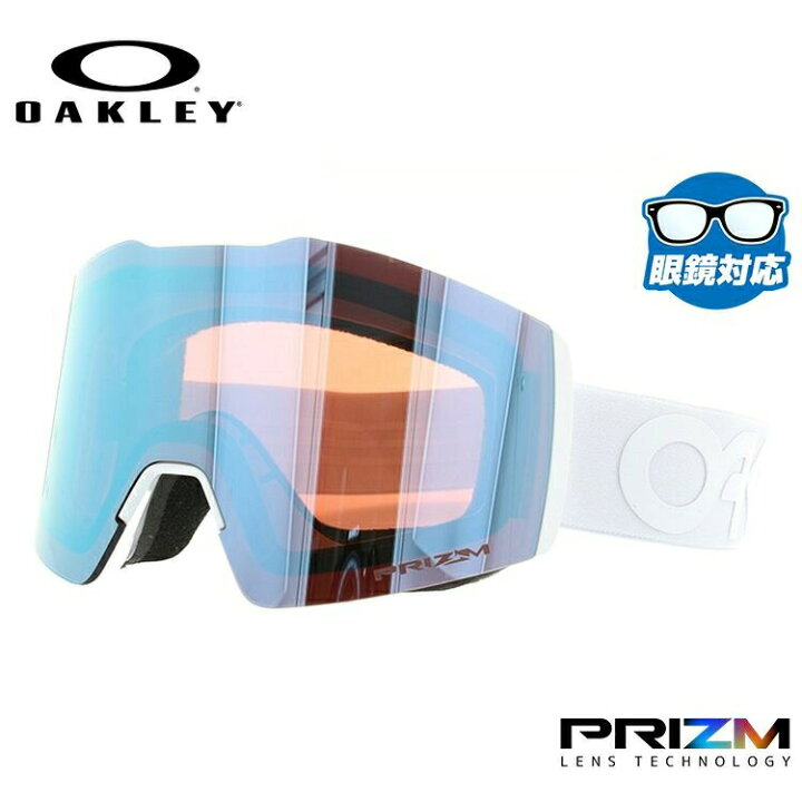 【眼鏡対応】オークリー ゴーグル フォールライン XM(M) OAKLEY 2019-2020モデル プリズム ミラーレンズ グローバルフィット FALL LINE XM(M) OO7103-06 シグネチャー 男女兼用 メンズ レディース スキー スノボ 【Prizm Sapphire