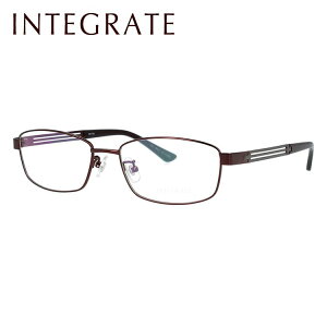 メガネ 眼鏡 おしゃれ INTEGRATE インテグレート IGF 7103 全3色 57サイズ スクエア型 レディース 女性 UVカット 紫外線 ブランド サングラス 伊達 ダテラッピング無料