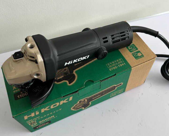 楽天市場】ハイコーキ ディスクグラインダー 100mm XP2000N G10SP5 