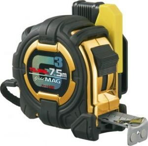 タジマ メジャー セフコンベG3ゴールドロックマグ爪25 7.5m SFG3GLM25-75BL