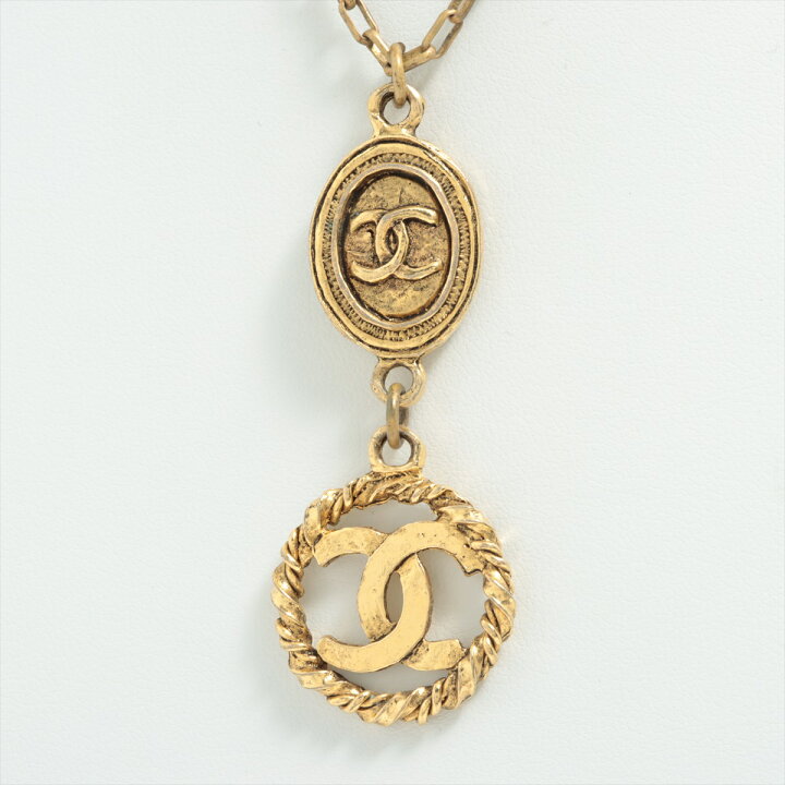 楽天市場】CHANEL シャネル ヴィンテージ COCOマーク ゴールド  