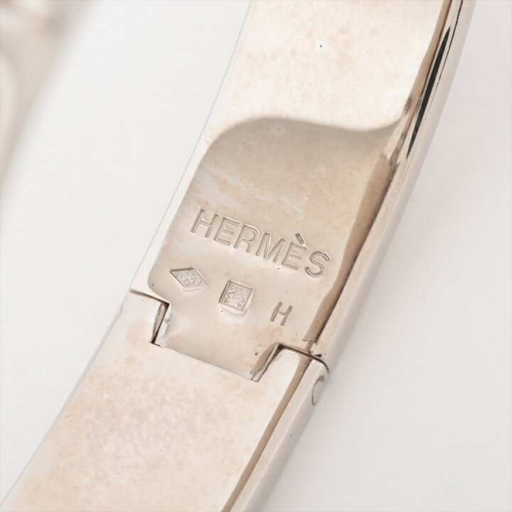 楽天市場】HERMES/エルメス Hバングル クリッククラック PM レッド 