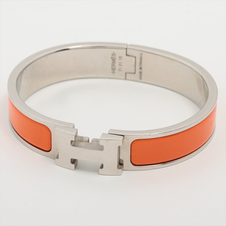 楽天市場】HERMES/エルメス Hバングル クリッククラック PM バングル
