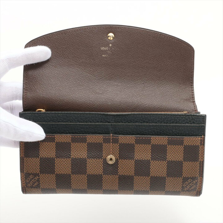 楽天市場】LOUIS VUITTON/ルイ ヴィトン ダミエ ポルトフォイユ 