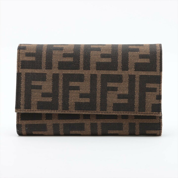 楽天市場】FENDI/フェンディ ズッカ コンパクトウォレット 8M0011 三 