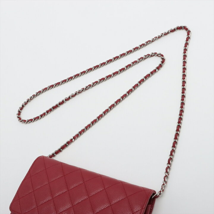 楽天市場】CHANEL/シャネル マトラッセ キャビアスキン チェーン 