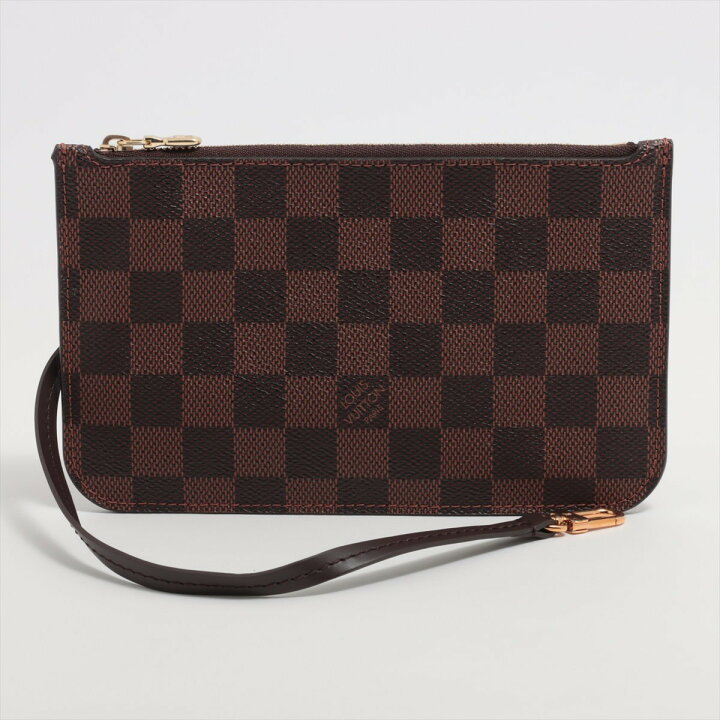 楽天市場】LOUIS VUITTON/ルイ ヴィトン ダミエ ネヴァーフルPM ポーチ 