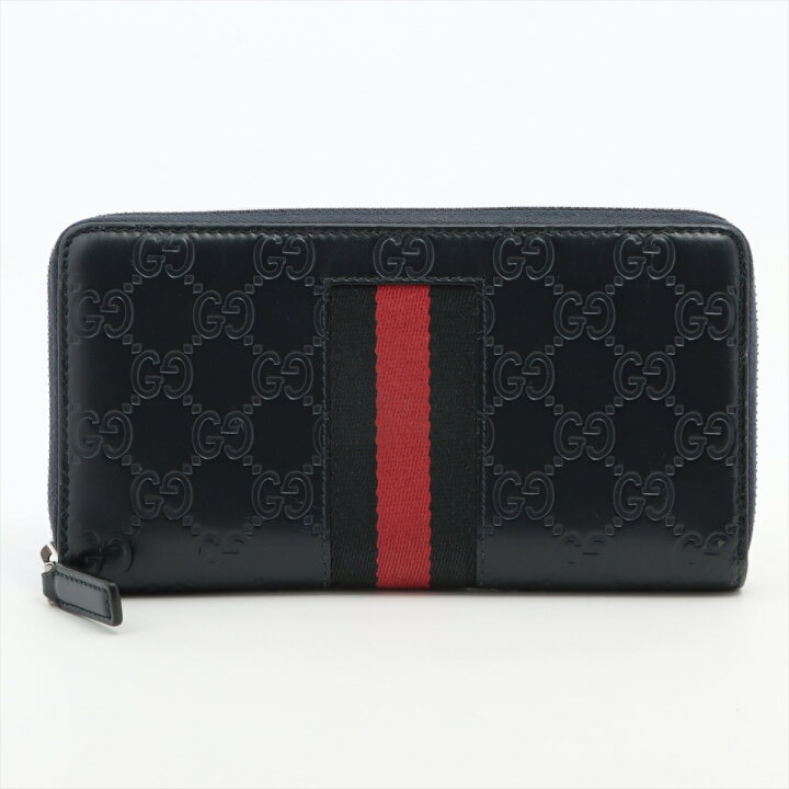 楽天市場】GUCCI/グッチ シマ シェリー ラウンドジップ 