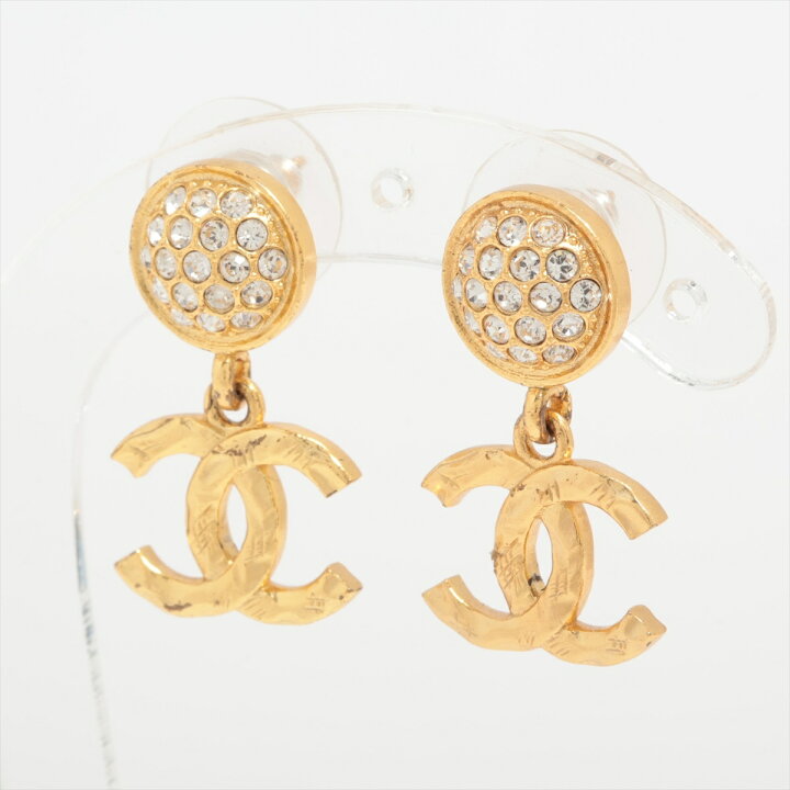楽天市場】CHANEL/シャネル ココマーク ピアス ゴールド ライン 