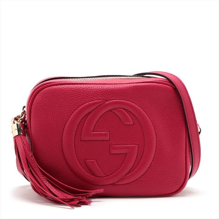 楽天市場】GUCCI/グッチ ソーホー ディスコ レザーショルダーバック 