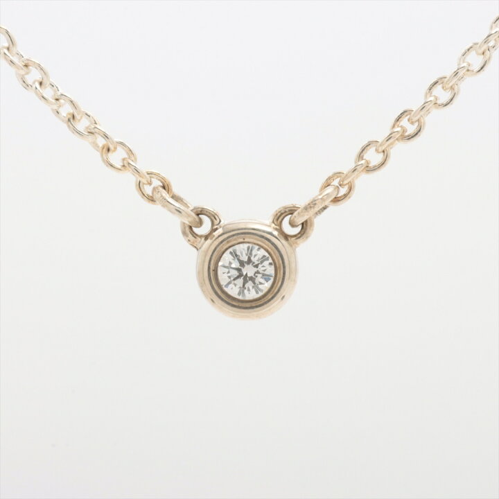 楽天市場】TIFFANY/ティファニー バイザヤード 1P ネックレス シルバー 