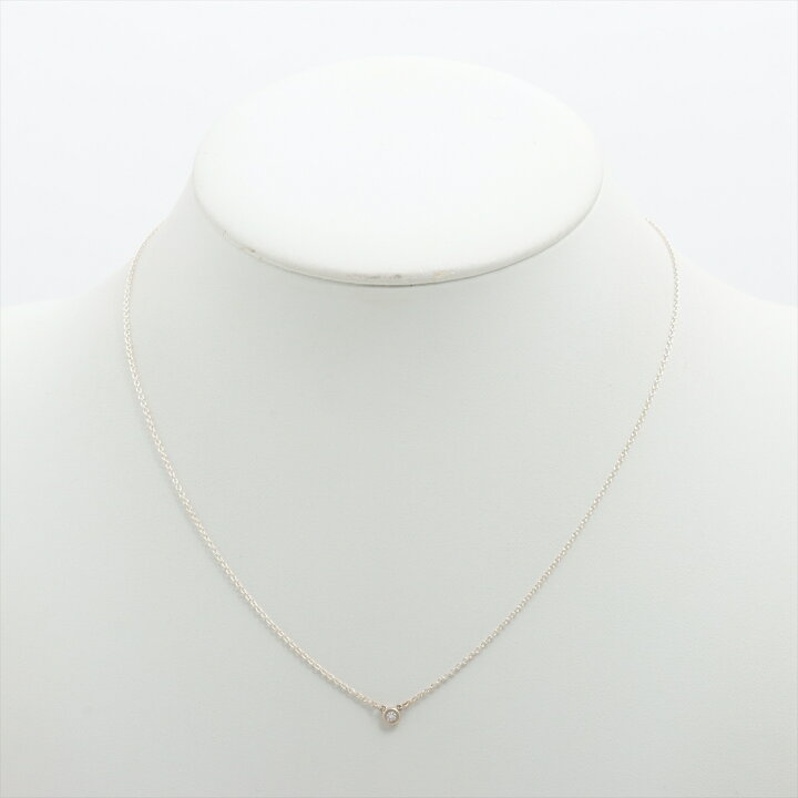 楽天市場】TIFFANY/ティファニー バイザヤード 1P ネックレス シルバー  