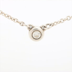 TIFFANY/ティファニー　エルサ　ペレッティ　バイザヤード 1P　ダイヤモンド　 ネックレス　シルバー925　【中古】
