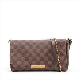 LOUIS VUITTON/ルイ ヴィトン　ダミエ フェイボリットMM N41129 クロスボディバッグ　ポシェット　【中古】