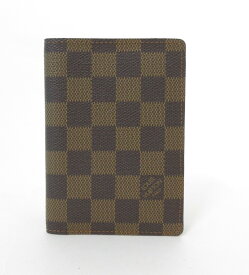 LOUIS VUITTON/ルイ ヴィトン　ダミエ クーヴェルテュールパスポール N60189 パスポートケース　カードホルダー　手帳カバー　【中古】