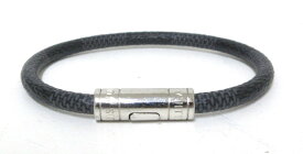 LOUIS VUITTON/ルイ ヴィトン　ブレスレット キープイット ブレスレット M8152D ダミエ　グラフィット　ブレスレット　【中古】