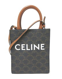 CELINE/セリーヌ　トリオンフ ミニ パーティ カルカバ 2WAY ハンドバック　ショルダーバッグ　ミニトートバッグ　【中古】