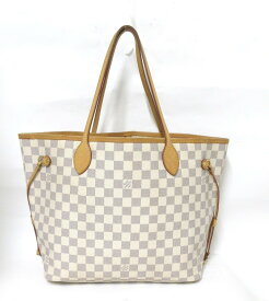 LOUIS VUITTON/ルイ ヴィトンン　ダミエアズール ネヴァーフルMM N51107 トートバッグ　【中古】