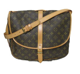 LOUIS VUITTON/ルイ ヴィトン　モノグラム ソミュール35 M42254 クロスボディバッグ　メッセンジャーバッグ　【中古】