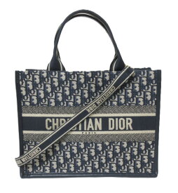 CHRISTIAN DIOR/クリスチャンディオール　ブックトート ミディアム2WAYトートバック 　トートバッグ　【中古】