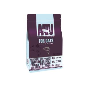 上質な肉食ダイエットを好む愛猫のために AATU アートゥー 85 15 サーモン お気にいる 3kg キャットフード 日本全国 送料無料 ニシン 成猫用