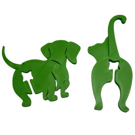 おしりクリップ 2セット パン袋スナック袋封口クリップ キッチン用品 ペットおやつ用 犬猫用 おしゃれ雑貨 かわいいデザイン