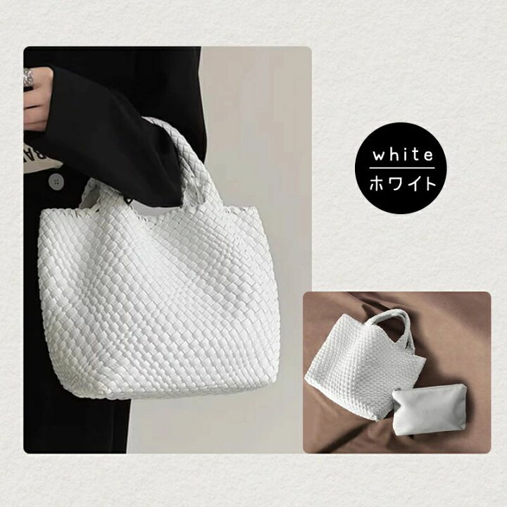 Wind mail ハンドバッグ 革 編込み メッシュ ステッチ イントレチャト 
