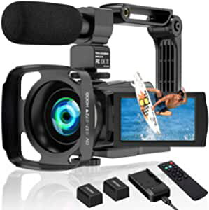 rfIJ 4K WIFI vlogJ 48MP 60FPS 16{Y[ YouTubeJ WebJ IRiCgrW LEDCg EFuJp HDMIo 2*\obe[ 2.4GR O}CN+Ռt[h Jdr