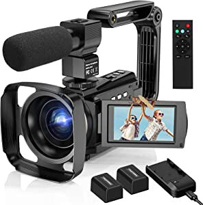 rfIJ 4K WIFI WebJ4800f60FPS 16{fW^Y[ YouTubeJ vlogJ IRiCgrW LEDCg EFuJ HDMIo 2*\obe[ 2.4GR O}CN Ռt[h 
