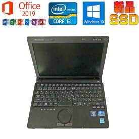 Panasonic CF-J10 Microsoft Office 2019 Win 10 Core i5-M580 2.6GHz メモリー4GB 新品SSD128GB 10.1インチ HDMI 中古ノートパソコン