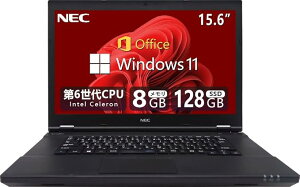 y6CPU!!!zFUJITSU NEC łȂǑ胁[J[ m[gp\R/MS & Office 2019/15.6^/Windows 11/WIFI/USB 3.0/DVD/VGA/m[gp\R(ςݕi) (4)6 Core-i3/4GB+SSD 128GB