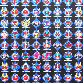 NEW！ キャラクター 生地 カットクロス SD 仮面ライダー シリーズ #21 100cm x 約110cm 【オックス/コットン100％】 昭和のライダーからゼッツまで 2026年入園用 入学用新柄 布 生地 キャラクター生地 デフォルメ フェイス柄