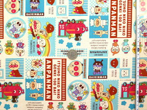 yz LN^[ n Ap} #19 yȖ/Rbg85% l15%z p wp̎ObYɁB2025NtŐV z n LN^[n anpanman, character fabric, cotton 