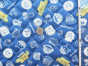 NEW! キャラクター 生地 それいけ! アンパンマン #43 【キルト/コットン ポリエステル】 入園用 入学用の手作りグッズに。2026年春向け最新柄 生地 布 キャラクター生地 綿布 レトロ柄 anpanman