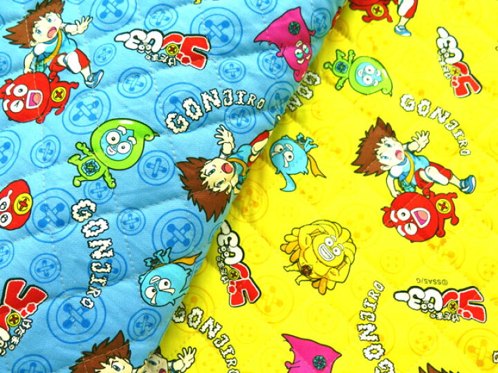 楽天市場 キャラクター 生地 けだまの ゴンじろー キルト コットン 年入園用 入学用新柄 テレビ東京系で好評放送中 けだまのゴンじろー キャラクター生地 布 生地 かわいい Kawaii Character Fabric キャラクター生地の 夢木綿