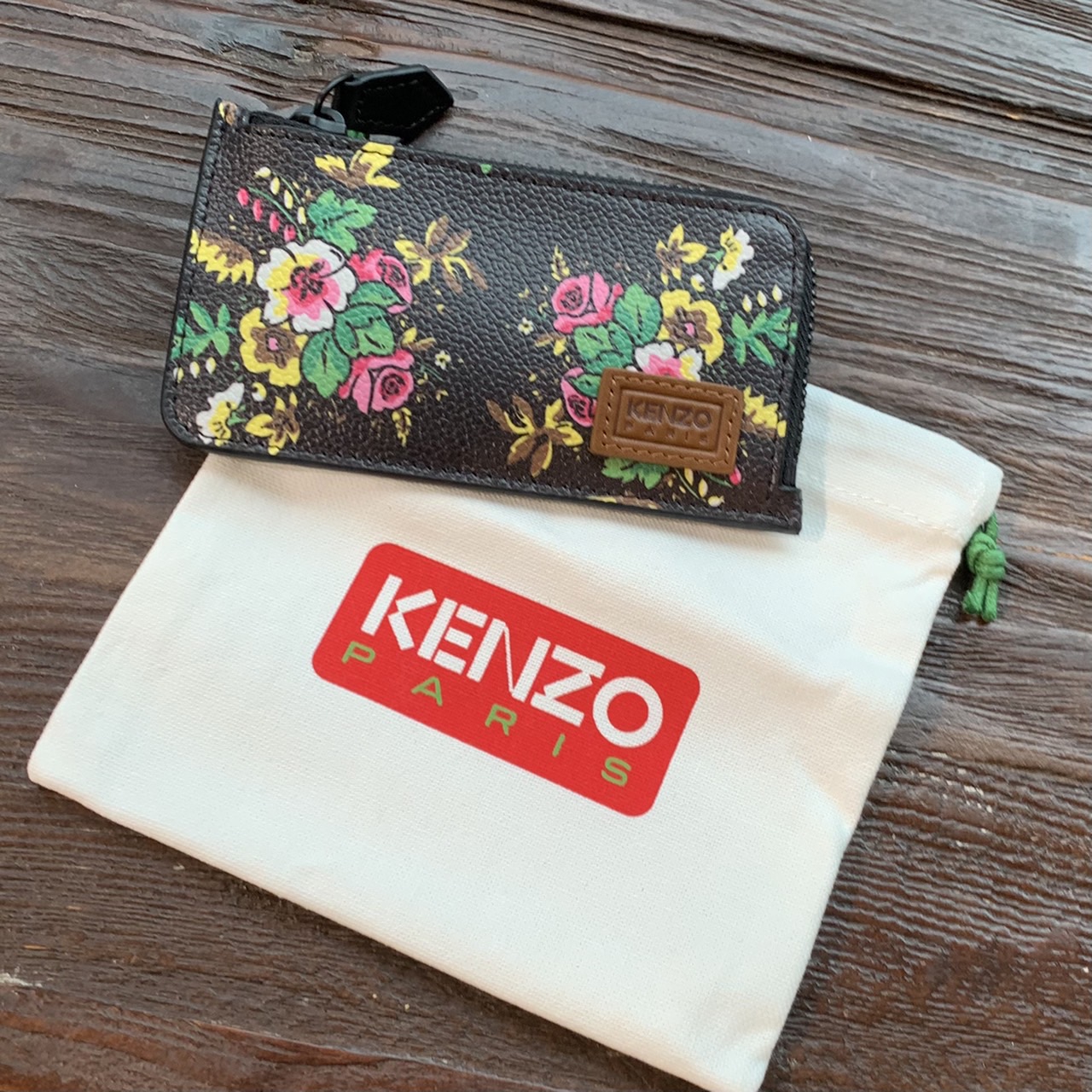 KENZO Paris レザー カードホルダー-