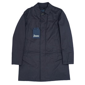 HERNO ヘルノ DELON & NYLON ULTRALIGHT コート IM000319U メンズ ジャケット コート コットン ブルー ネイビー BLUE NAVY 防寒 お洒落 ビジネス ビジネスコート