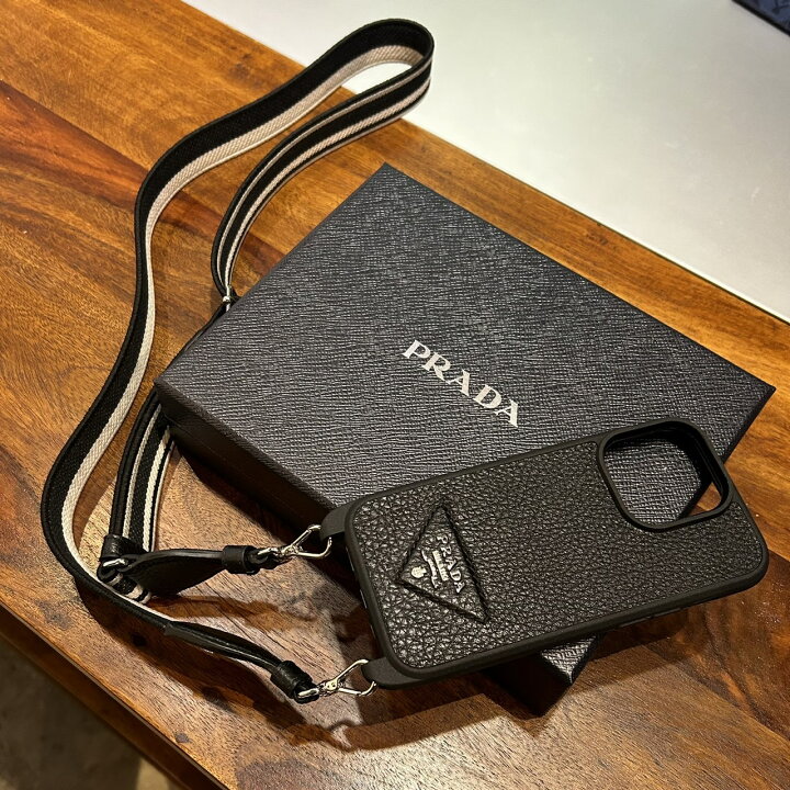 楽天市場】PRADA プラダ 1ZH173_2BBE サフィアーノレザー iPhone 14Pro  