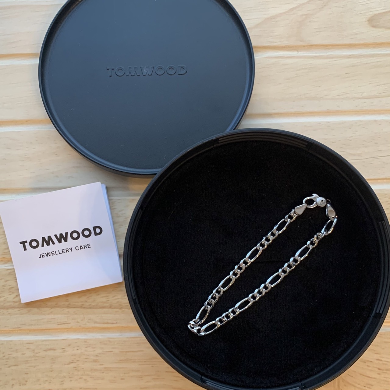 トムウッド TOMWOOD B0FG43NA01S925 Figaro Bracelet Thick ブレスレット シルバー ブランド アクセサリー  | Tree Bis セレクト