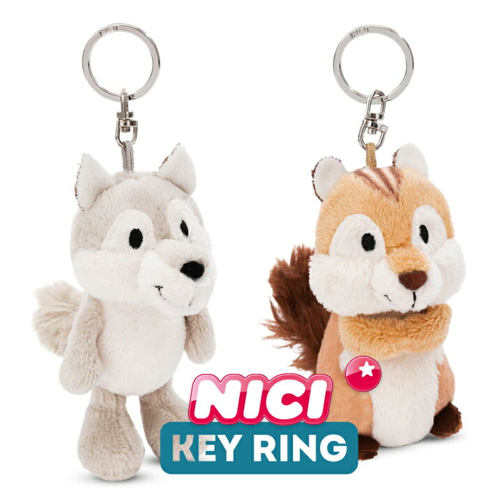 楽天市場】NICI（ニキ）キーリング / Key Ring FF2024（ウルフ 