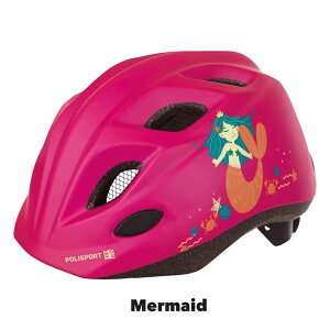 Polisport KIDS Premium Helmet XS LED(LEDライト付)自転車/ヘルメット/自転車ヘルメット/子供用/子供用ヘルメット/スポーツ/通勤/通学