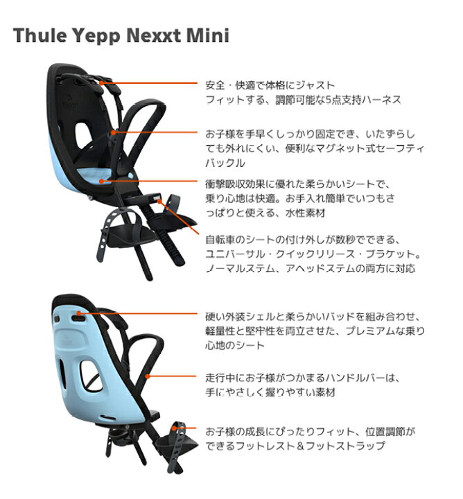 楽天市場】Thule Yepp Nexxt mini スーリー・イエップ・ネクスト・ミニ  